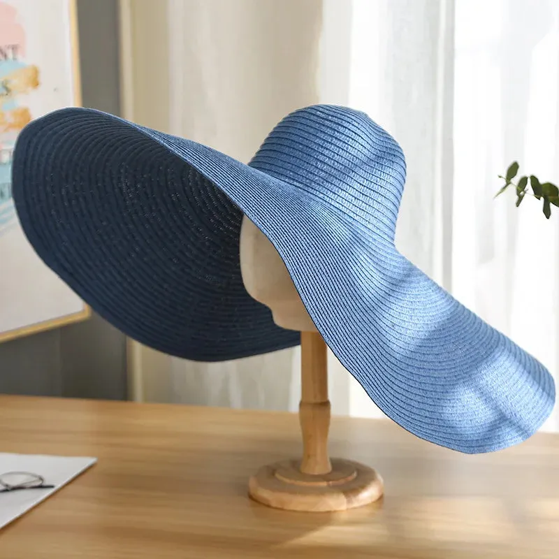 Large Summer Wide Brim Sun Hat 70cm