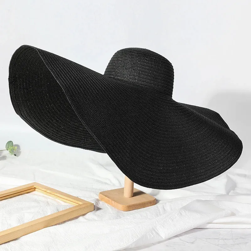 Large Summer Wide Brim Sun Hat 70cm