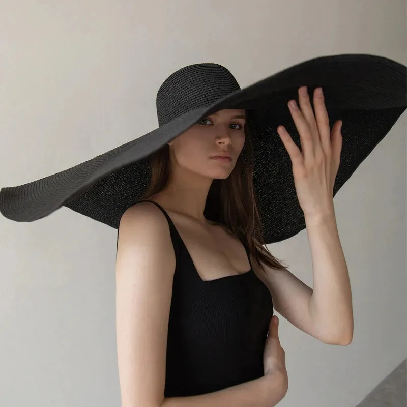 Large Summer Wide Brim Sun Hat 70cm