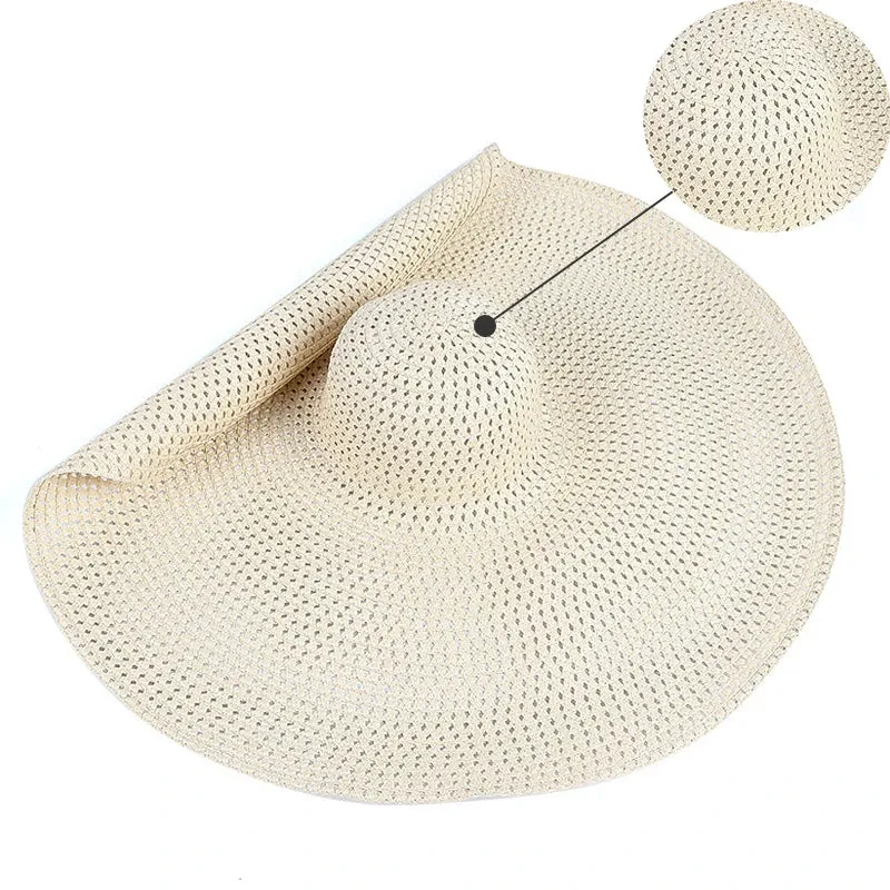 Large Summer Wide Brim Sun Hat 70cm