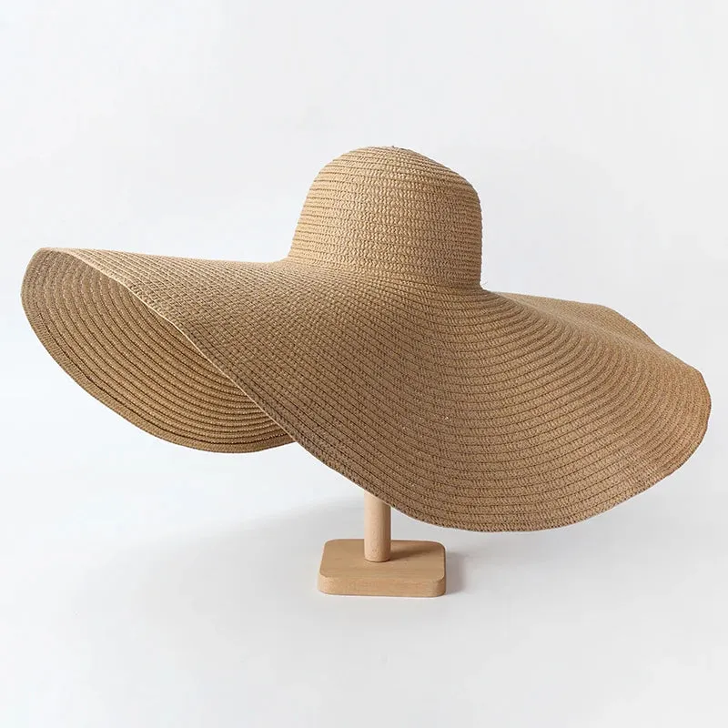 Large Summer Wide Brim Sun Hat 70cm