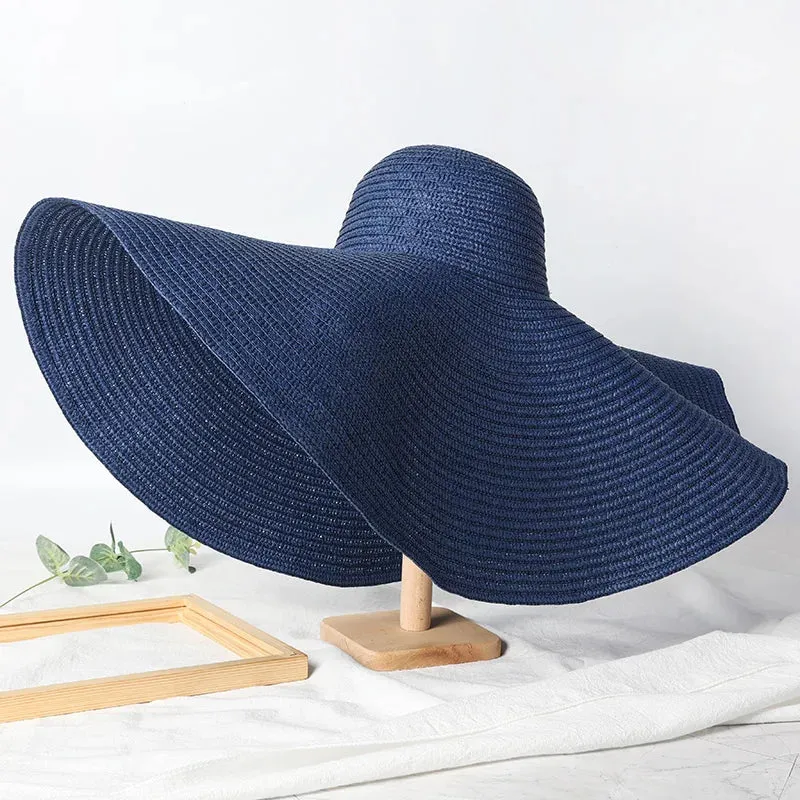 Large Summer Wide Brim Sun Hat 70cm