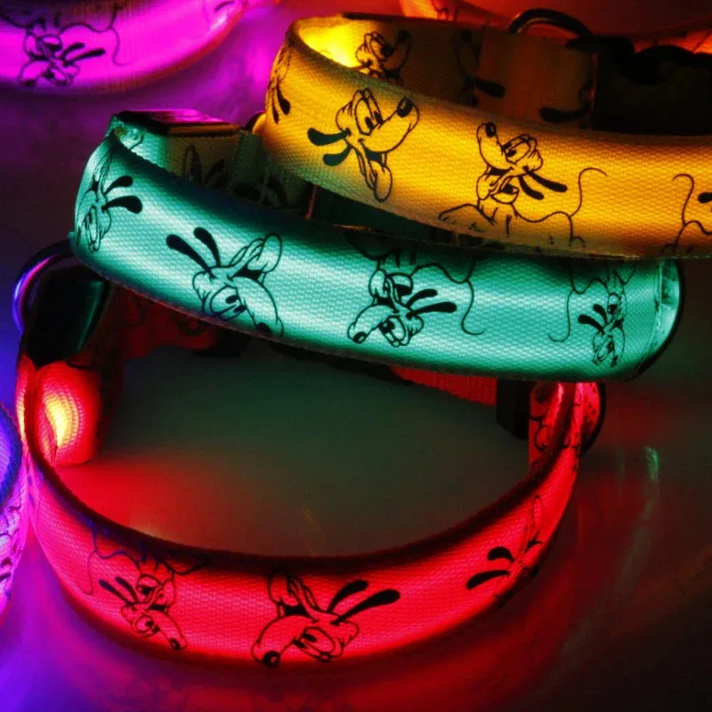 LED Safety Dog Collar - Night Visibility & Adjustable