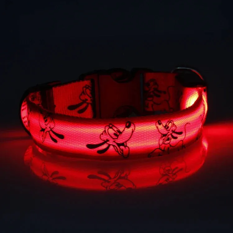 LED Safety Dog Collar - Night Visibility & Adjustable