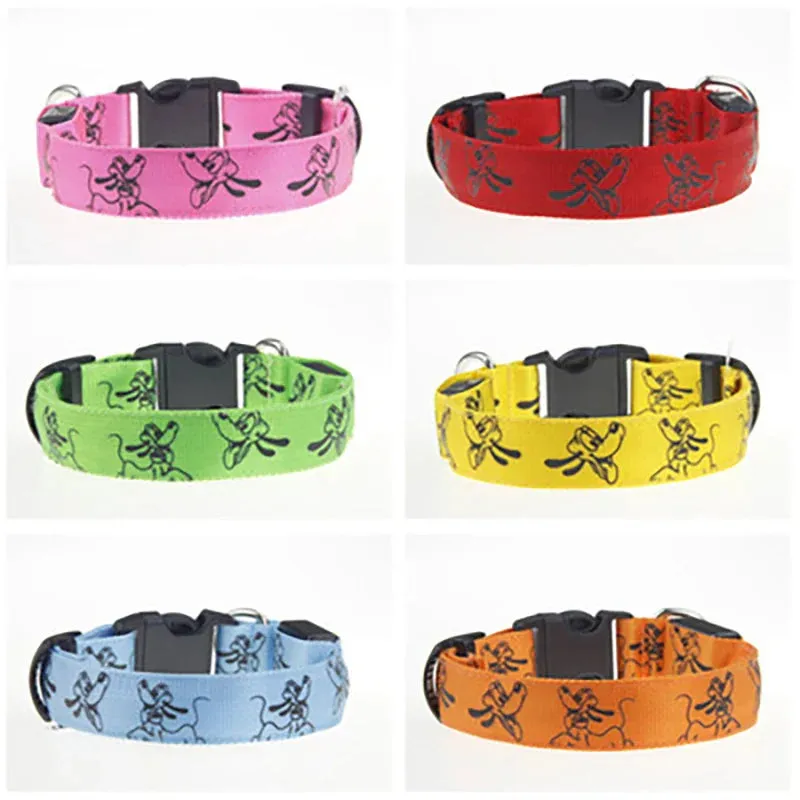 LED Safety Dog Collar - Night Visibility & Adjustable