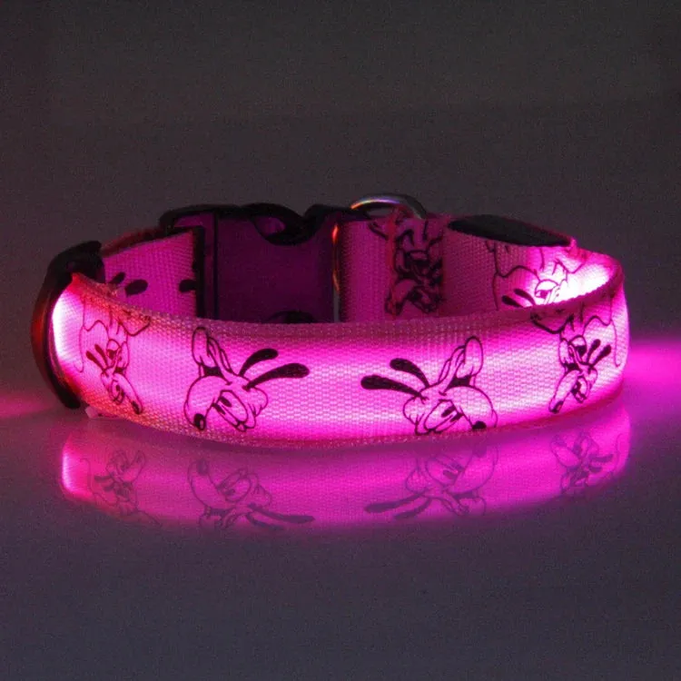 LED Safety Dog Collar - Night Visibility & Adjustable