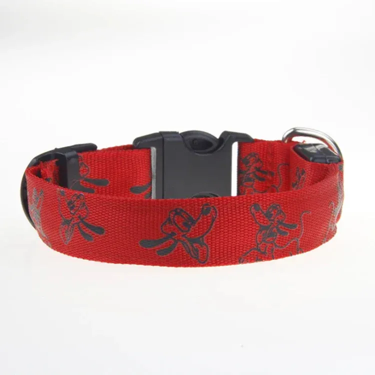 LED Safety Dog Collar - Night Visibility & Adjustable