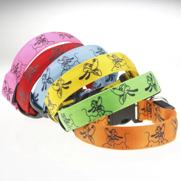 LED Safety Dog Collar - Night Visibility & Adjustable