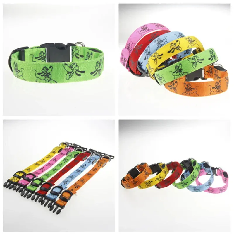 LED Safety Dog Collar - Night Visibility & Adjustable