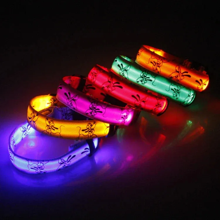 LED Safety Dog Collar - Night Visibility & Adjustable