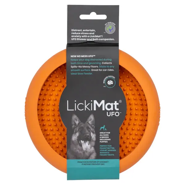 LickiMat Dog Lick Mats Slow Feeders UFO Bowl 4 Colours