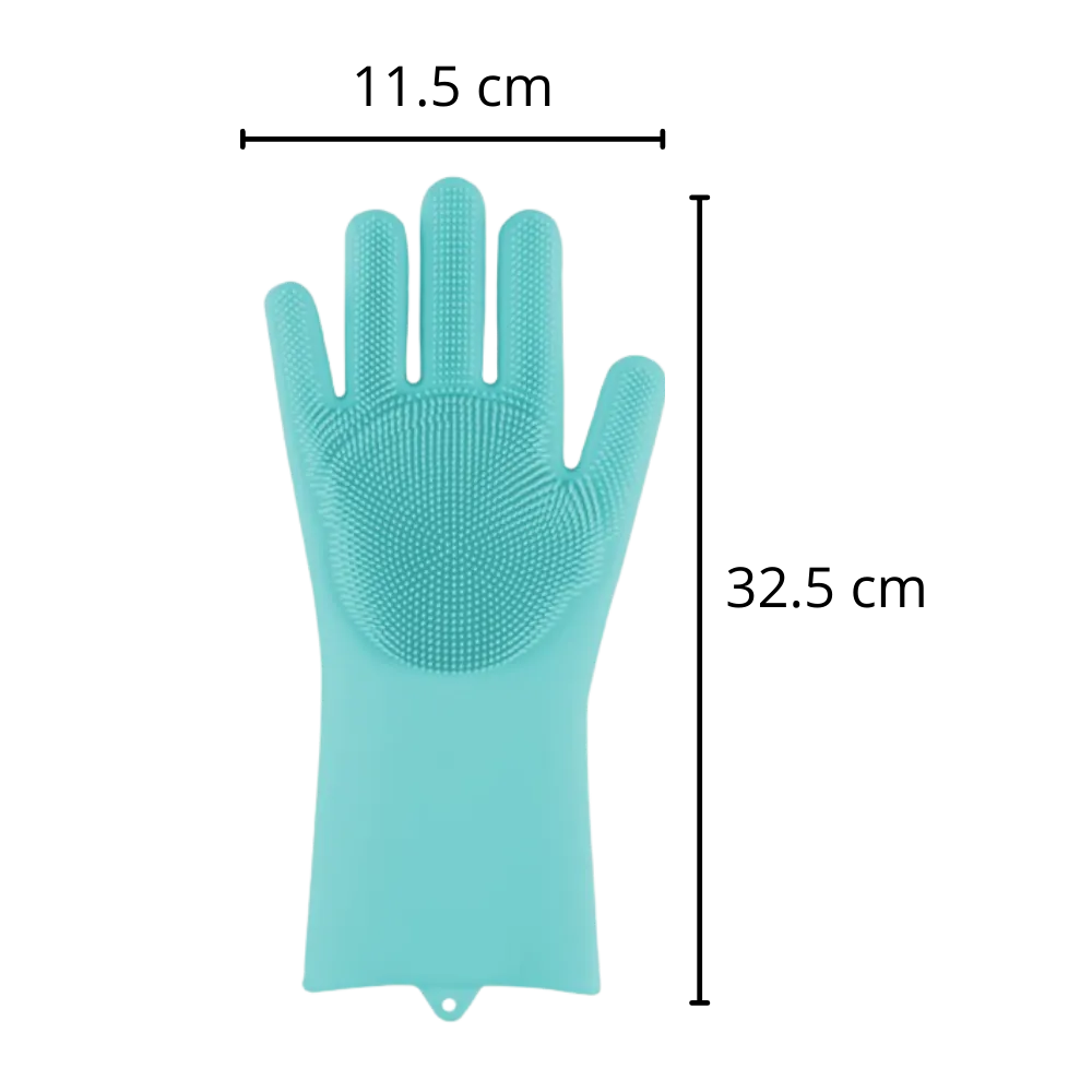 Multi-Purpose Silicone Washing-Up Gloves