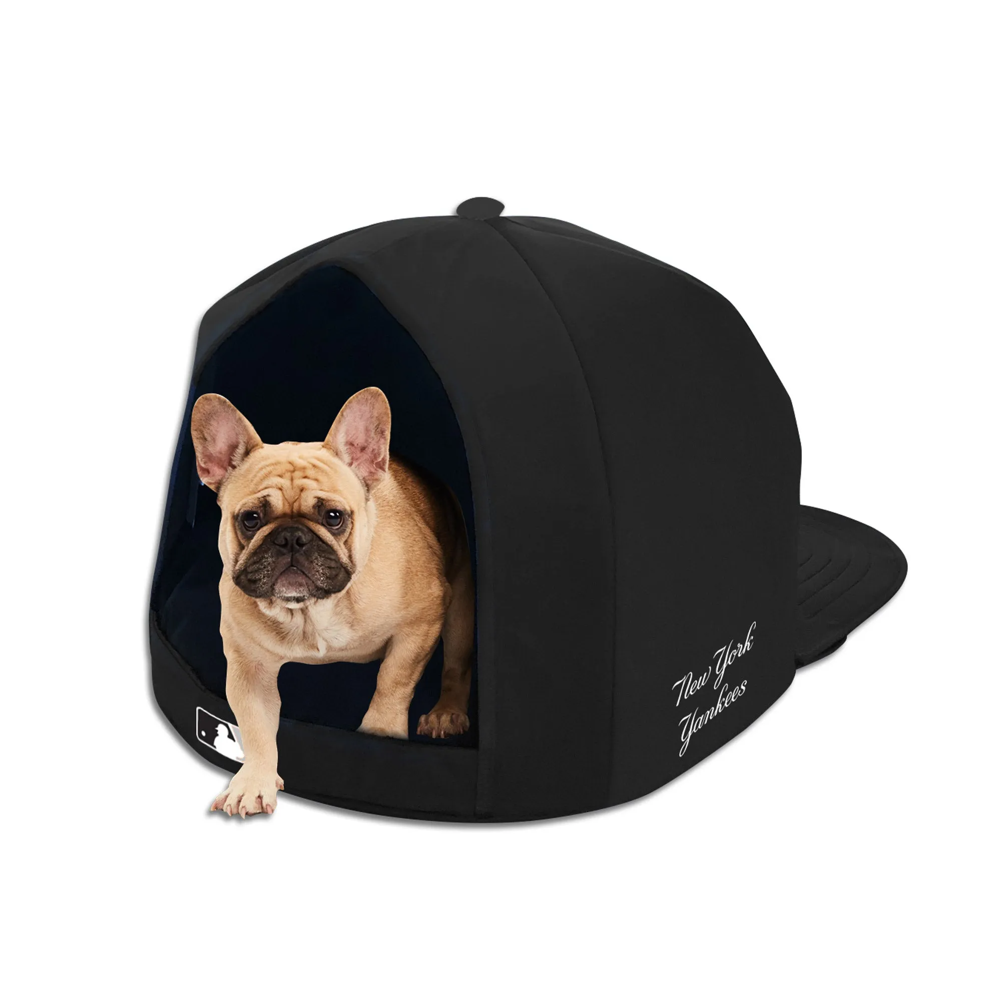 NEW YORK YANKEES NOIR NAP CAP PLUSH DOG BED