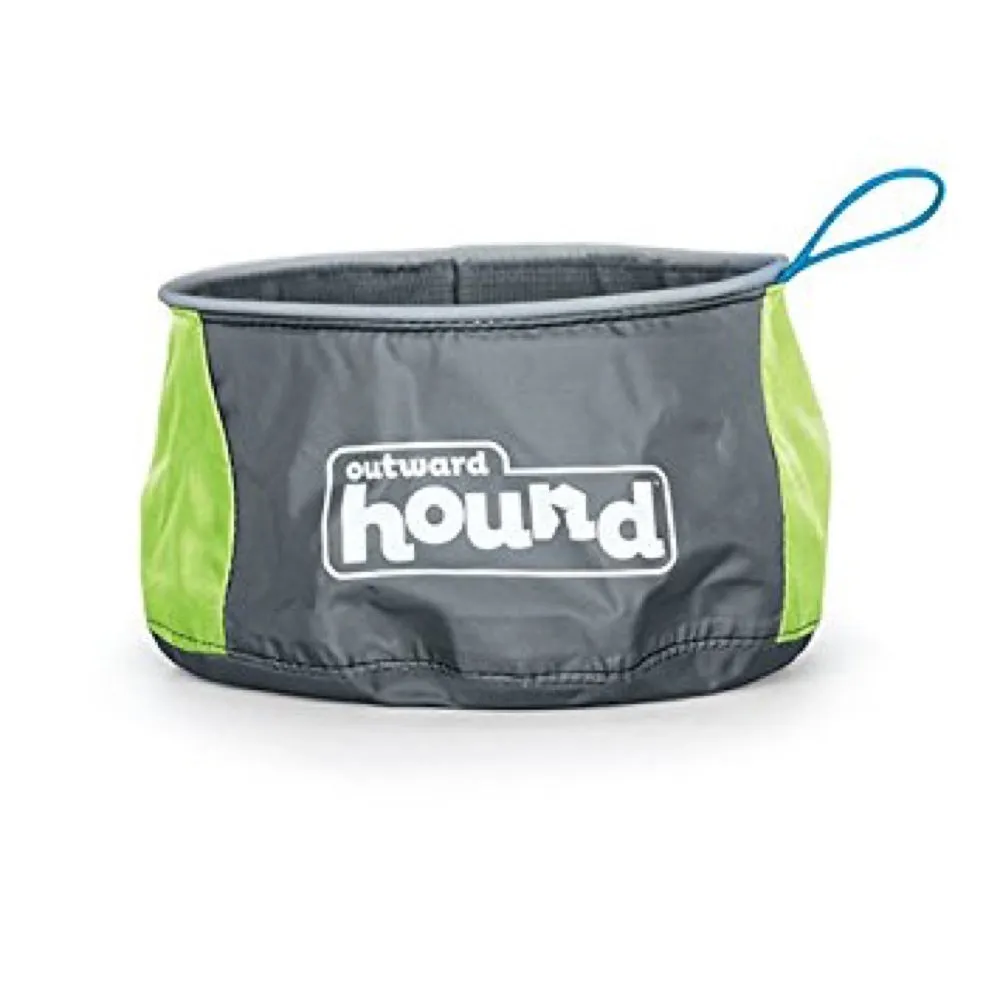 Outward Hound Port A Bowl Collapsible Pet Bowl Large 48oz