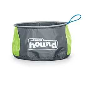 Outward Hound Port A Bowl Collapsible Pet Bowl Large 48oz