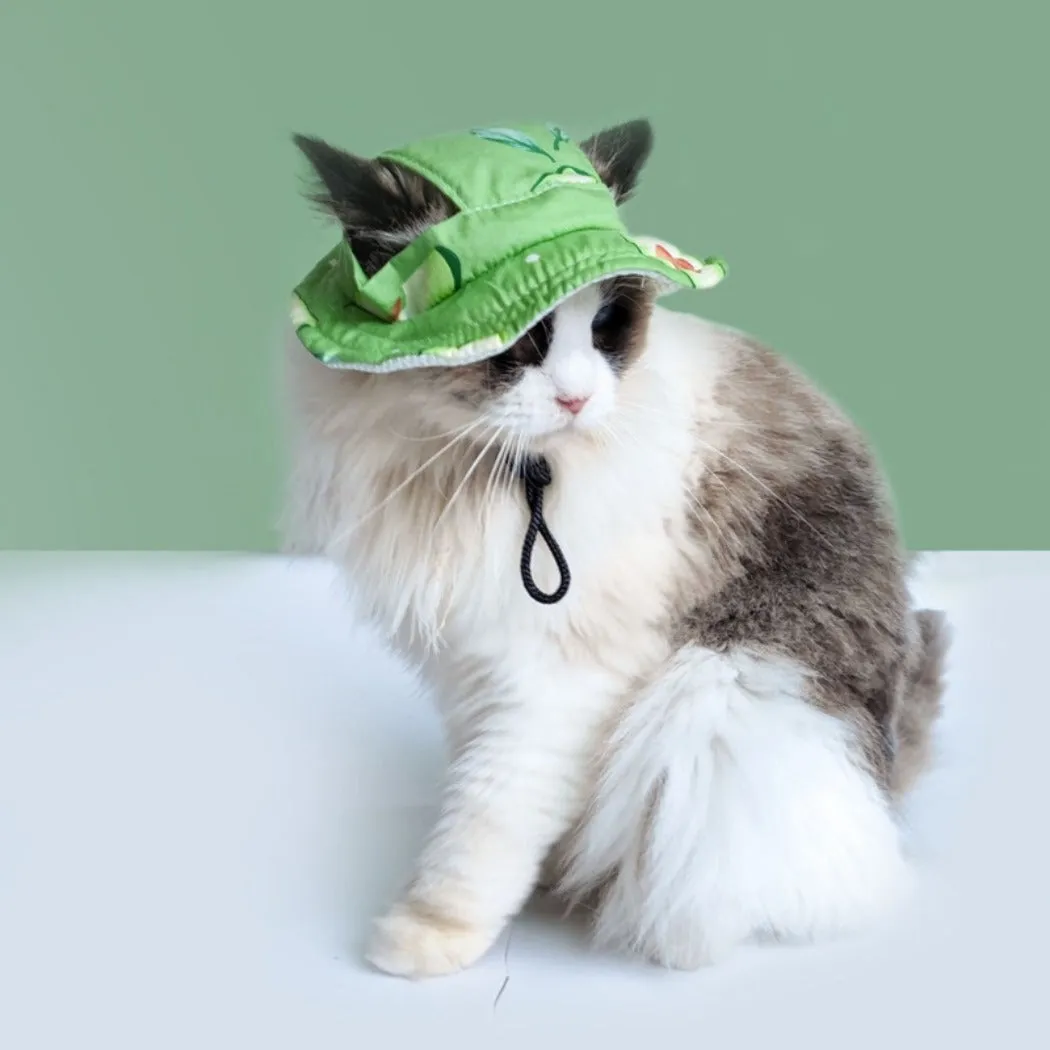 Ozzie - Floral Pet Sun Hat