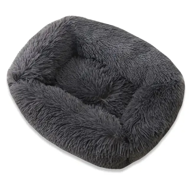 Pat and Pet Emporium | Pet Beds | Square Soft Plush Dog Bed