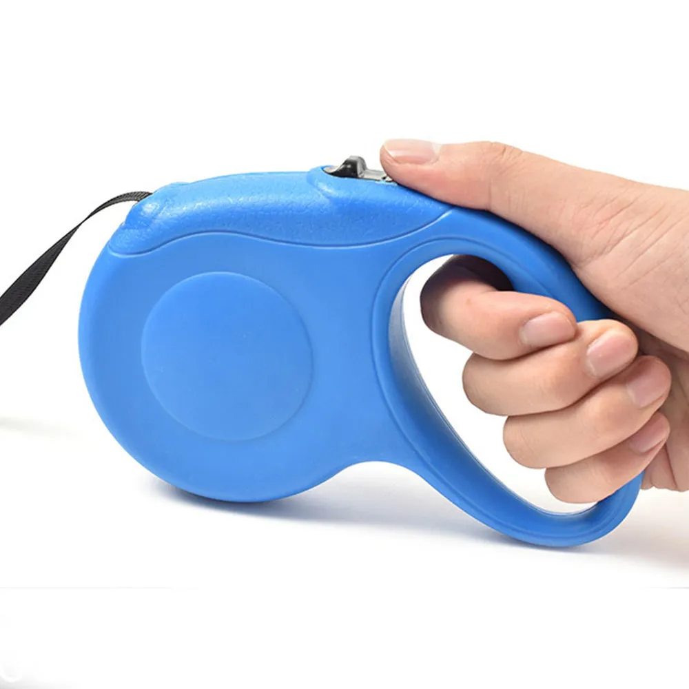 PAWS ASIA Manufacturers Custom Nylon Automatic Retractable Running Dog Leash For Small Dogs 5m