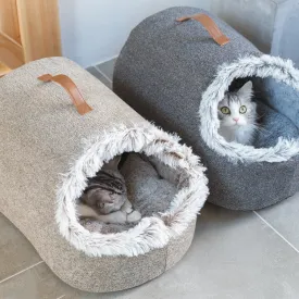 Pet Sleeping Bag – Ultra-Cozy Plush Bed