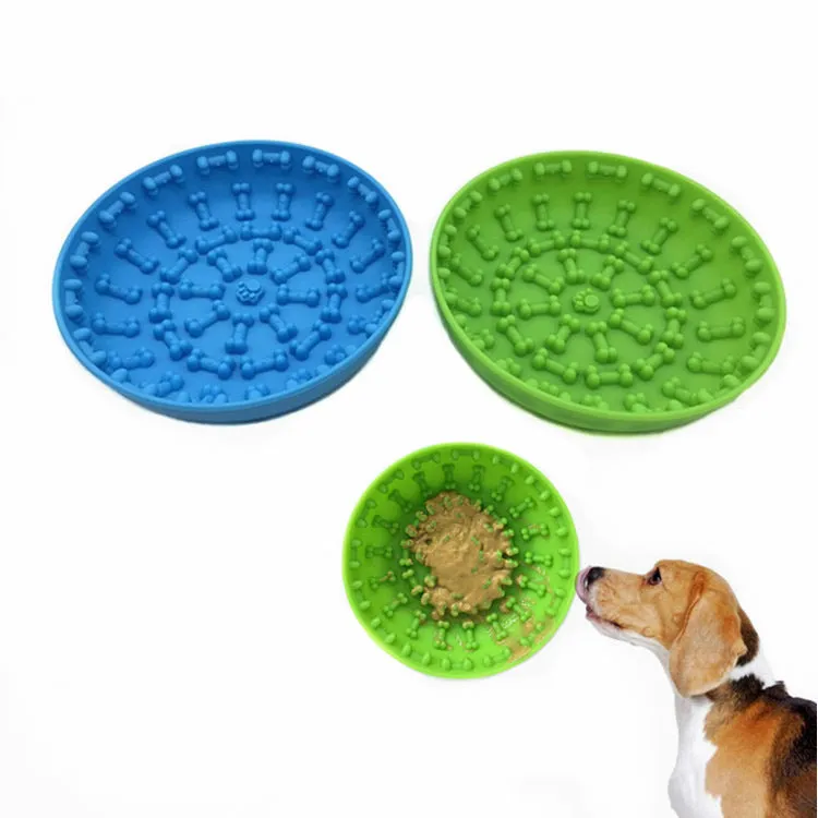Pet Slow Silicone Feeding Bowl