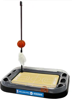 Pets First 76ERS Basketball Cat Scratcher Toy