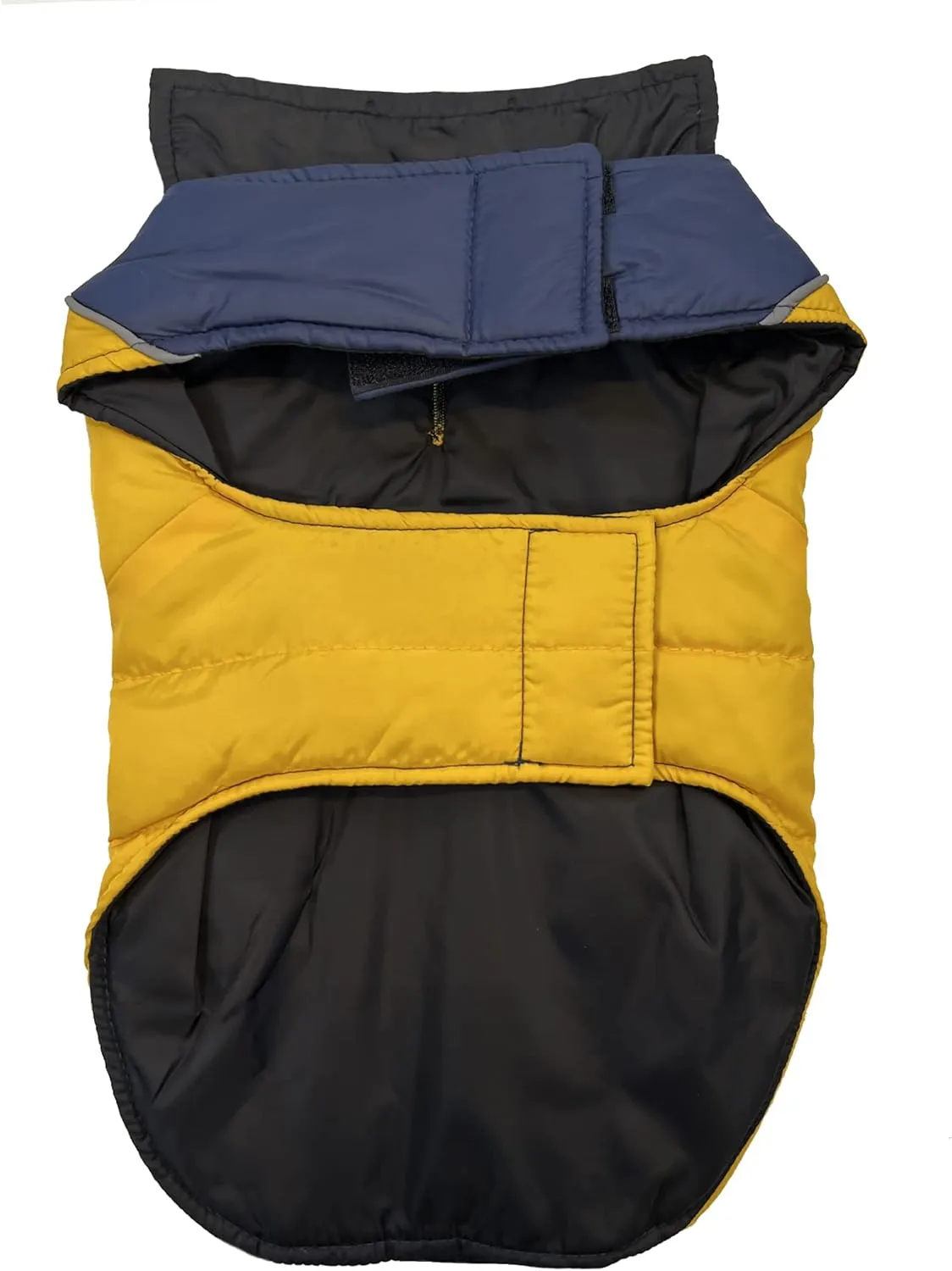 Pets First Collegiate Michigan Wolverines Puffer Vest for Dogs & Cats. Size Small. Warm, Cozy, and Waterproof Dog Coat, for Small and Large Dogs/Cats.