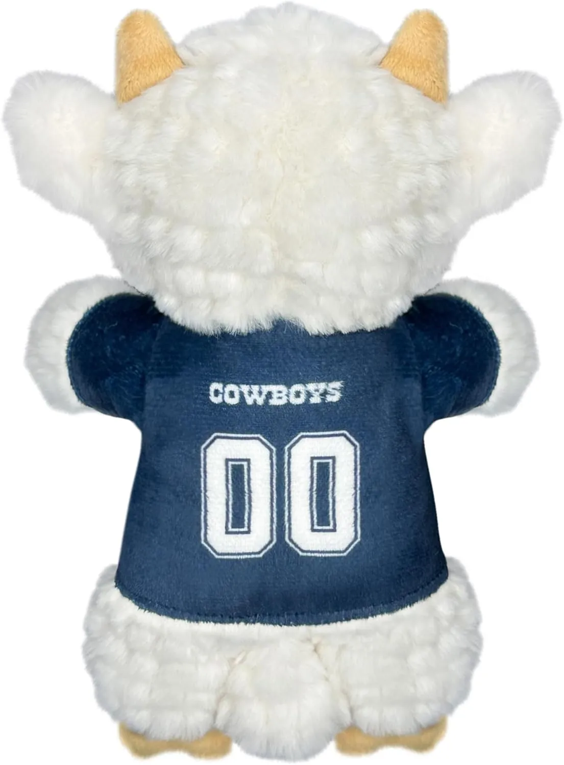 Pets First NFL Dallas Cowboys Goat Plush Toy for Dogs and Cats with Squeaker, Wearing a Team Jersey! Fun & Sporty Goat Shaped Dog Chew Toy, Interactive Pet Toy