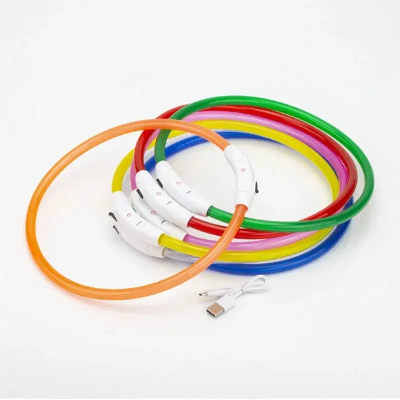 Rechargeable LED Dog Collar - High Visibility & Adjustable