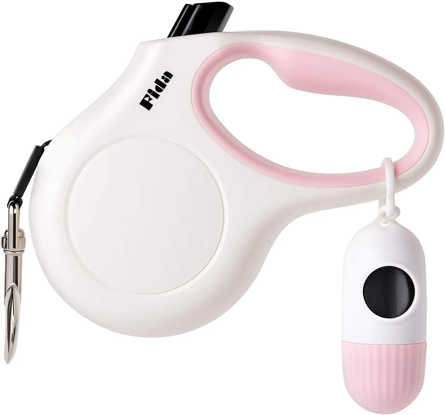 Retractable Leash with Poop Bag Dispenser