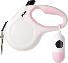 Retractable Leash with Poop Bag Dispenser