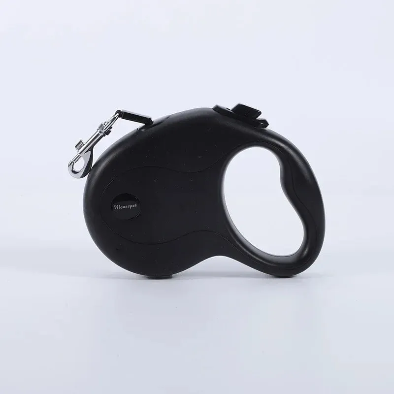 Retractable LED Luminous Dog Leash for Small to Medium Dogs Sizes 3M/5M