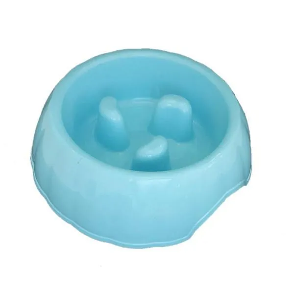 Small Slow Feeder Pet Bowl - Assorted Colours