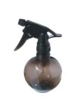 Spray Bottle Transparent Black 350ml