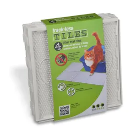 Van Ness Track-less Litter Mat Tiles For Cats (4 tiles)