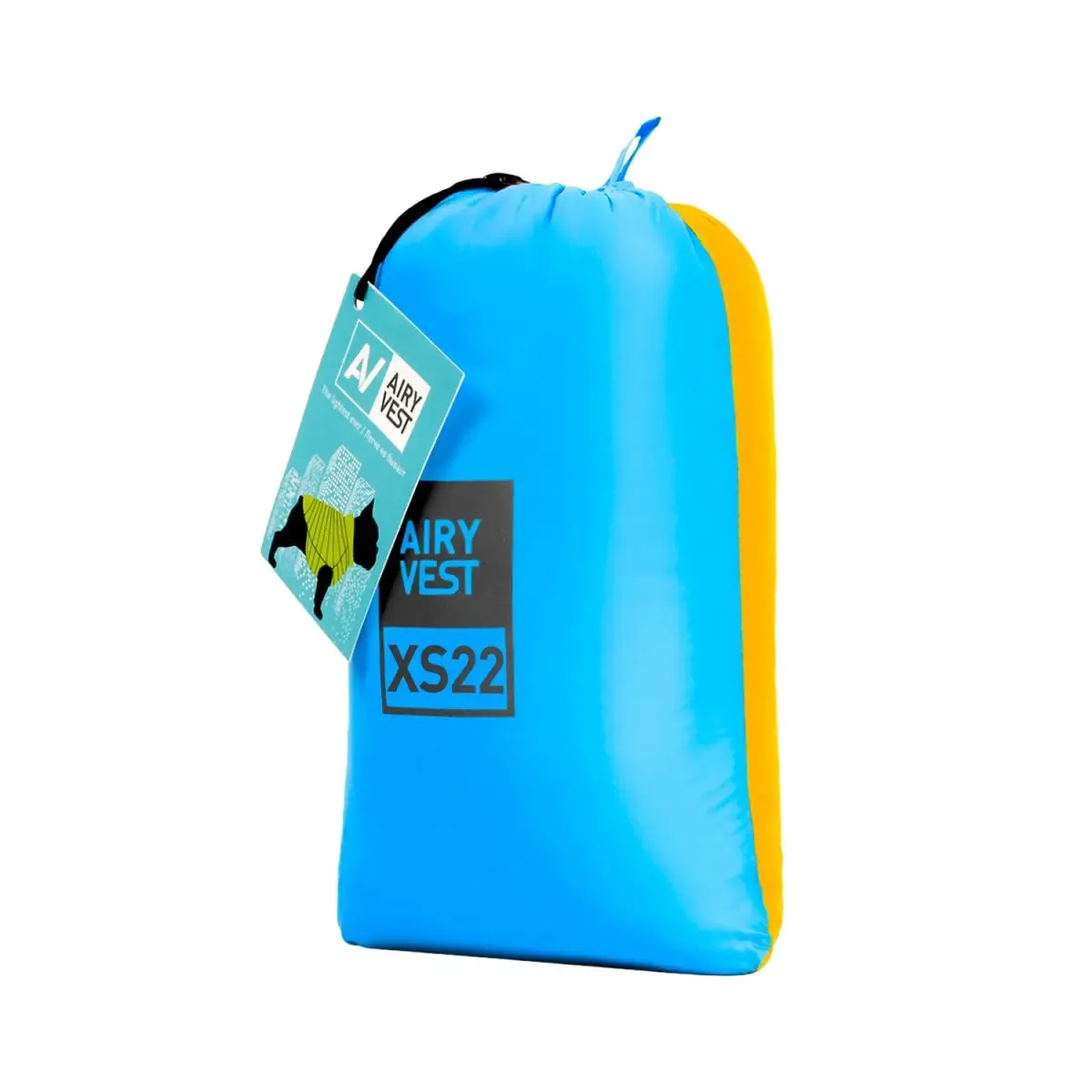 WAUDOG AIRY VEST World's Lightest Warm Jacket For Dogs "Colours of Freedom"